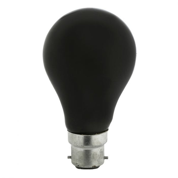 Spare and Square Light Bulb Jegs 75W GLS Blacklight Bulb - BC JD700B - Buy Direct from Spare and Square