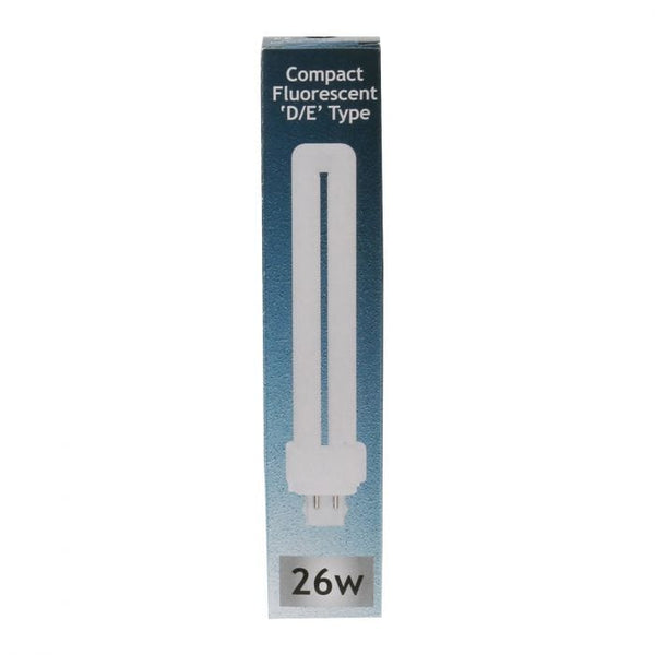 Spare and Square Light Bulb Jegs Pl 26W Twin Tube 4 Pin G24Q - 3 JD138T - Buy Direct from Spare and Square