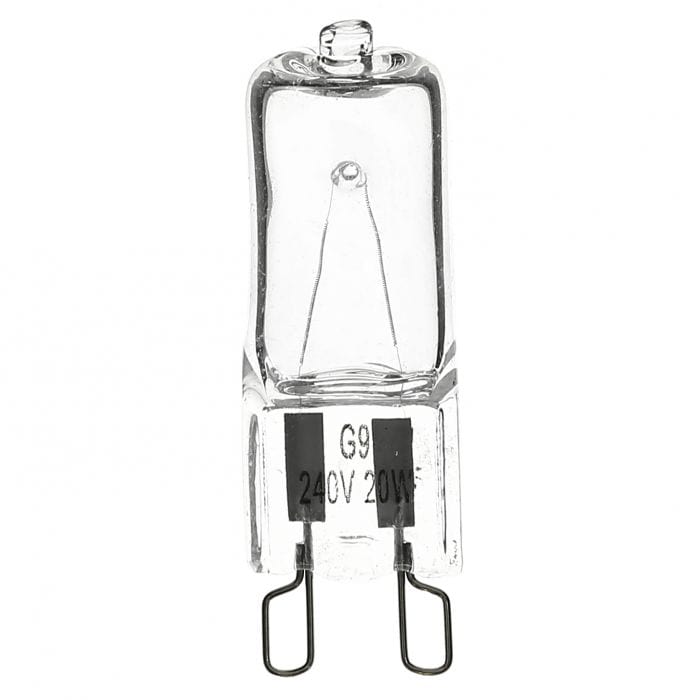 Spare and Square Light Bulb Xenon Capsule G9 240V 20W Clear Cooker Bulb LP37 - Buy Direct from Spare and Square