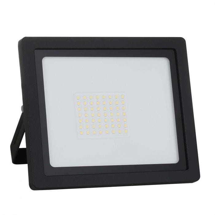 Spare and Square Lighting Lyveco 50W Led Slim Floodlight Black JE2032BK - Buy Direct from Spare and Square