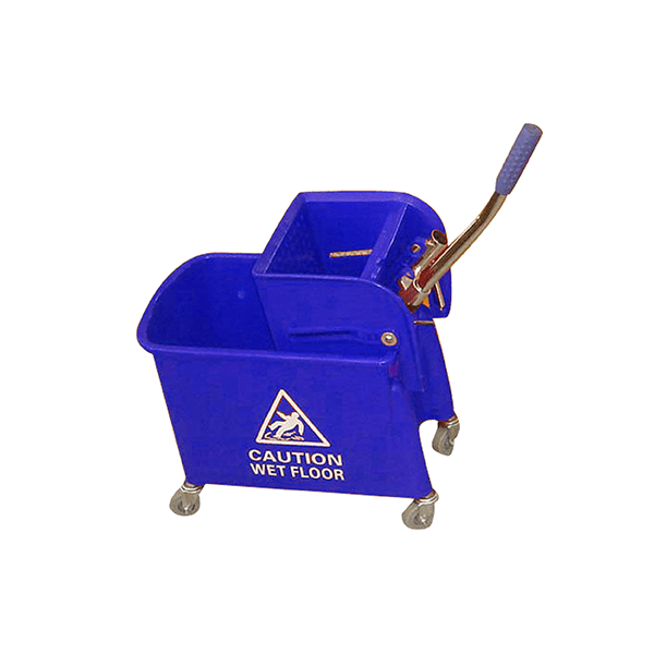Spare and Square Mop Bucket Blue Rapid' 17L Mopping System - Colour Coded MC068B - Buy Direct from Spare and Square