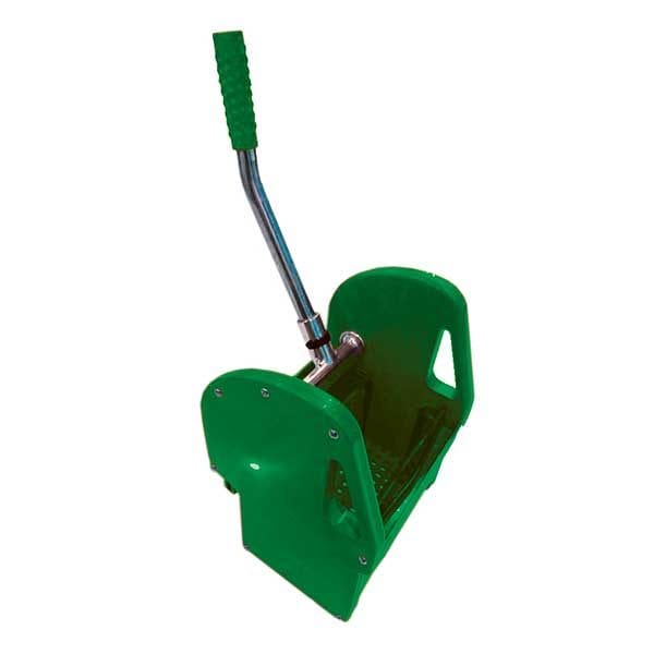 Spare and Square Mop Bucket Green Gear Press Wringer -  Colour Coded MC8088.PRESSG - Buy Direct from Spare and Square