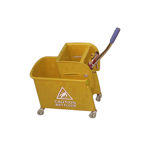 Spare and Square Mop Bucket Yellow Rapid' 17L Mopping System - Colour Coded MC068Y - Buy Direct from Spare and Square