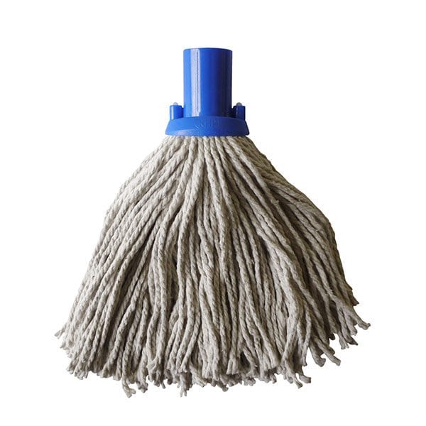 Spare and Square Mops Blue PY Socket Mop Head - 185g - Colour Coded HXPY20B - Buy Direct from Spare and Square