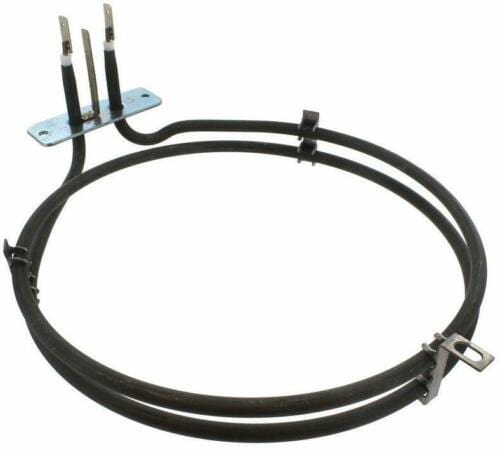 Spare and Square Oven Spares Ariston, Hotpoint, Creda, Indesit 1600w 2 Turn Fan Oven Element - Long Earth Terminal 729678950355 14-HP-05C - Buy Direct from Spare and Square