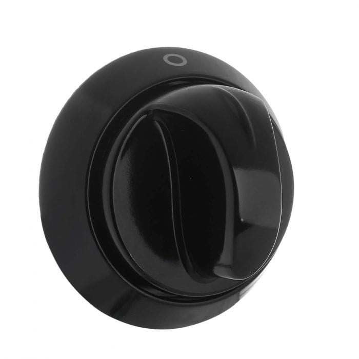 Spare and Square Oven Spares Cannon Cooker Hob Control Knob - Black C00241661 - Buy Direct from Spare and Square