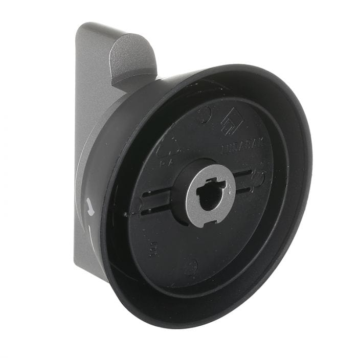 Spare and Square Oven Spares Cannon Cooker Hob Control Knob - Silver & Black C00241490 - Buy Direct from Spare and Square