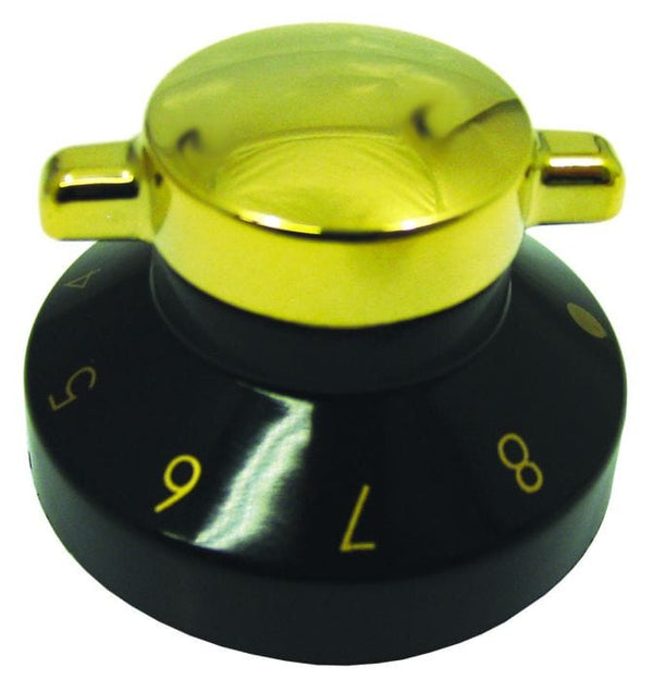 Spare and Square Oven Spares Cooker Control Knob - Black/Gold 081880304 - Buy Direct from Spare and Square