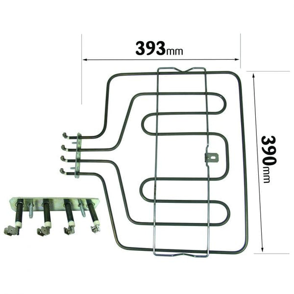 Spare and Square Oven Spares Cooker Grill Element - 2300 Watt ELE2123 - Buy Direct from Spare and Square