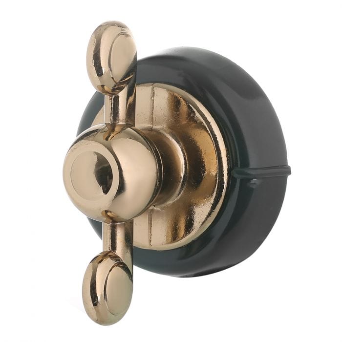 Spare and Square Oven Spares Cooker Hob Control Knob - Green & Gold C00235808 - Buy Direct from Spare and Square