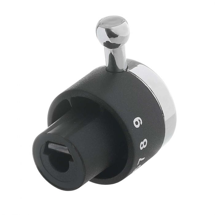 Spare and Square Oven Spares Cooker Main Oven Control Knob - Black & Chrome P026563 - Buy Direct from Spare and Square