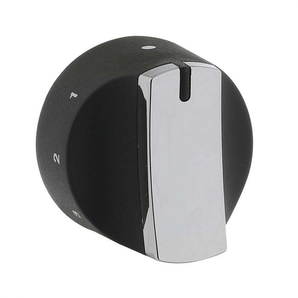 Spare and Square Oven Spares Cooker Top Oven Control Knob - Black & Chrome 082585705 - Buy Direct from Spare and Square