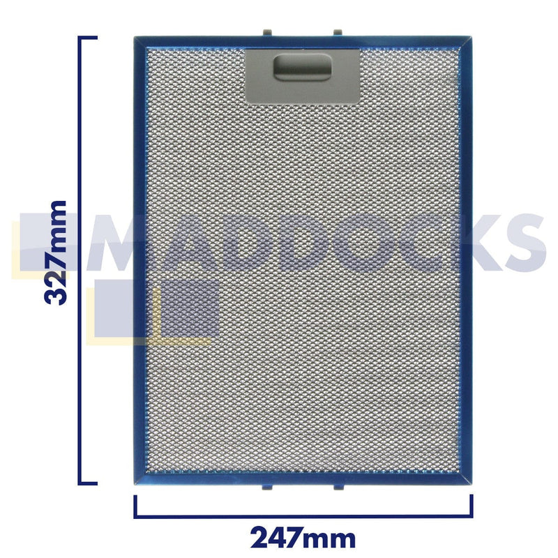 Spare and Square Oven Spares Universal 247mm x 327mm Wire Mesh Cooker Hood Filter 14-CH-178 - Buy Direct from Spare and Square