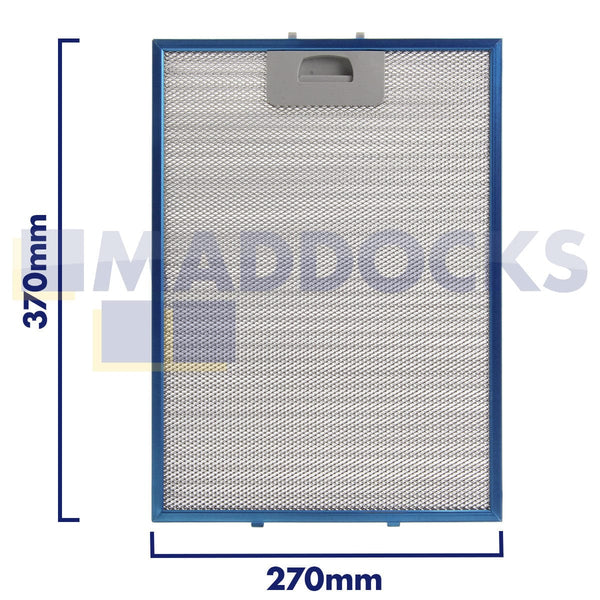 Spare and Square Oven Spares Universal 270mm x 370mm Wire Mesh Cooker Hood Filter 14-CH-186 - Buy Direct from Spare and Square