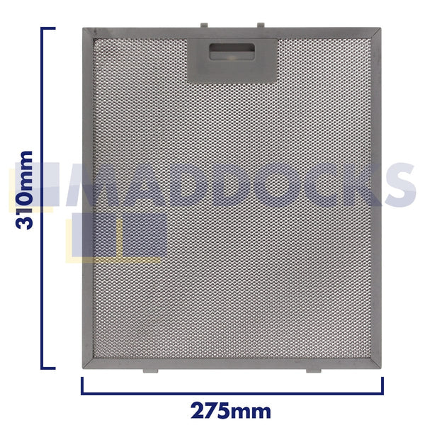 Spare and Square Oven Spares Universal 275mm x 310mm Wire Mesh Cooker Hood Filter 14-CH-203 - Buy Direct from Spare and Square