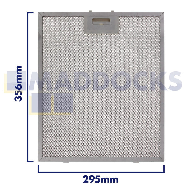 Spare and Square Oven Spares Universal 295mm x 356mm Wire Mesh Cooker Hood Filter 14-CH-200 - Buy Direct from Spare and Square
