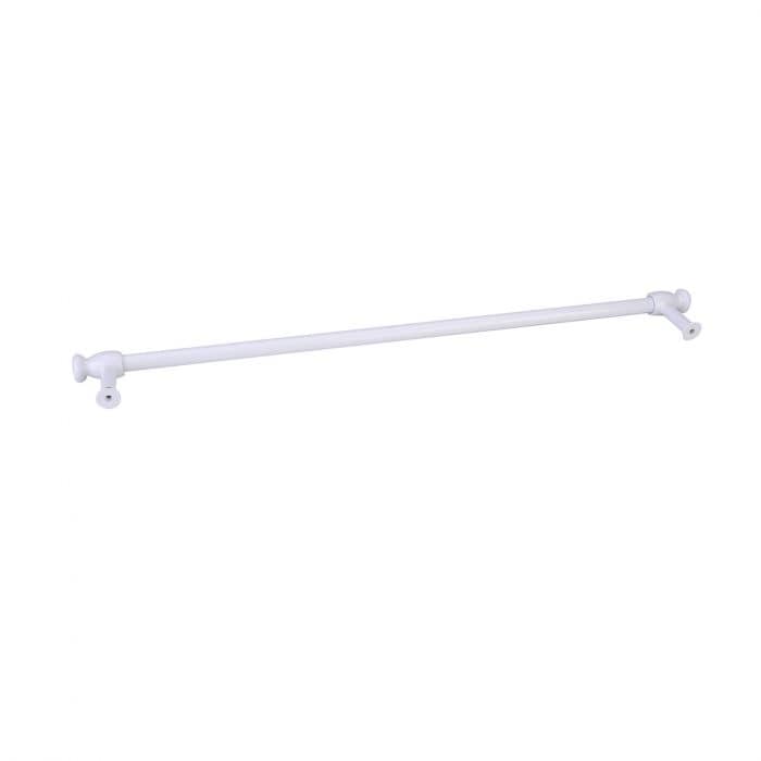 Spare and Square Oven Spares Universal Cooker Door Handle - Cut To Size - White - Maximum Length 60cm With Ends - Towel Rail Type CS154 - Buy Direct from Spare and Square