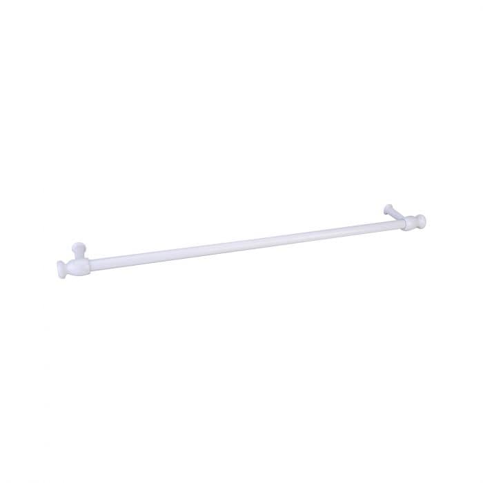 Spare and Square Oven Spares Universal Cooker Door Handle - Cut To Size - White - Maximum Length 60cm With Ends - Towel Rail Type CS154 - Buy Direct from Spare and Square