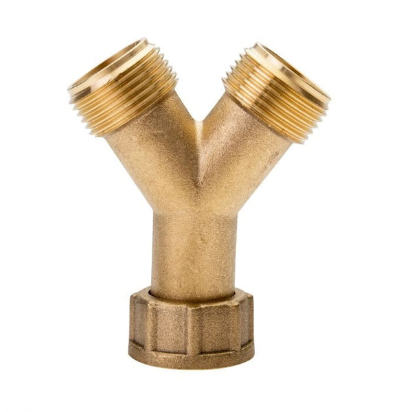 Spare and Square Plumbing Miscellaneous Brass Y Piece Connector - 3/4" PLG47 - Buy Direct from Spare and Square