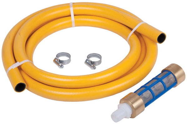 Spare and Square Pressure Washer Spares 3 Meter 3/4" Suction Hose and Weighted Filter Kit - 50 Mesh Filter 209-1034 - Buy Direct from Spare and Square