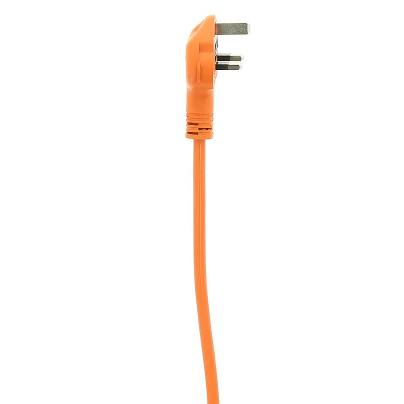 Spare and Square Scrubber Dryer Spares 15m 3 Core Orange Mains Cable For Floor Buffers - Victor Sprites - Taski Ranger - Jeyes FLX54 - Buy Direct from Spare and Square