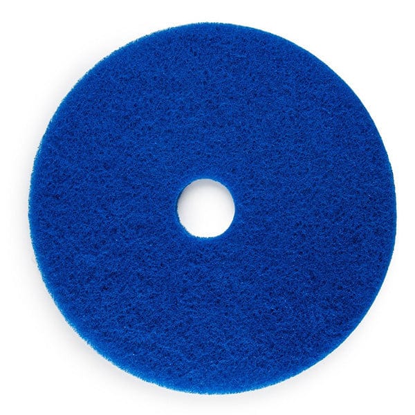 Spare and Square Scrubber Dryer Spares High Quality 12" Blue Floor Pads - Box Of 5 - 12 inch Blue Pads 12 Inch Blue - Buy Direct from Spare and Square