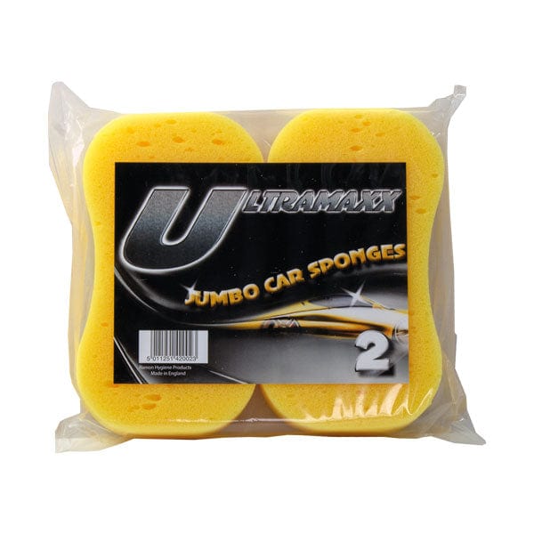 Spare and Square Sponge ‘Ultramaxx’ Jumbo Car Sponge - 2 Pack 809.2N3 - Buy Direct from Spare and Square