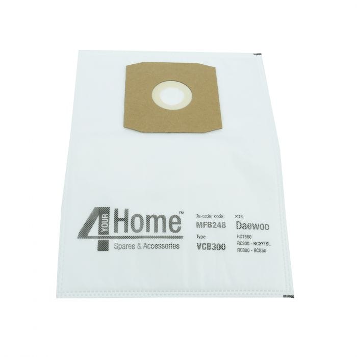 Spare and Square Vacuum Cleaner Spares Daewoo Vacuum Cleaner Microfibre Bag (Pack Of 5) MFB248 - Buy Direct from Spare and Square