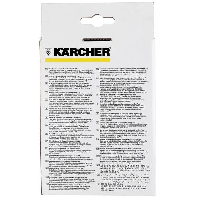 Spare and Square Vacuum Cleaner Spares Karcher Steam Cleaner Cloth Pad X2 28630200 - Buy Direct from Spare and Square