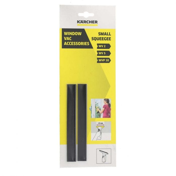 Spare and Square Vacuum Cleaner Spares Karcher WV2 WV5 Window Vacuum Suction Lips - 170mm (Pack Of 2) 26331040 - Buy Direct from Spare and Square