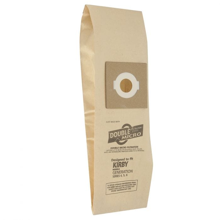 Spare and Square Vacuum Cleaner Spares Kirby Vacuum Cleaner Paper Bag - 197394A (Pack Of 9) SDB501 - Buy Direct from Spare and Square