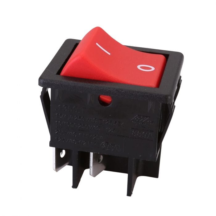 Spare and Square Vacuum Cleaner Spares Numatic (Henry) Vacuum Cleaner Rocker Switch - Red 220552 - Buy Direct from Spare and Square