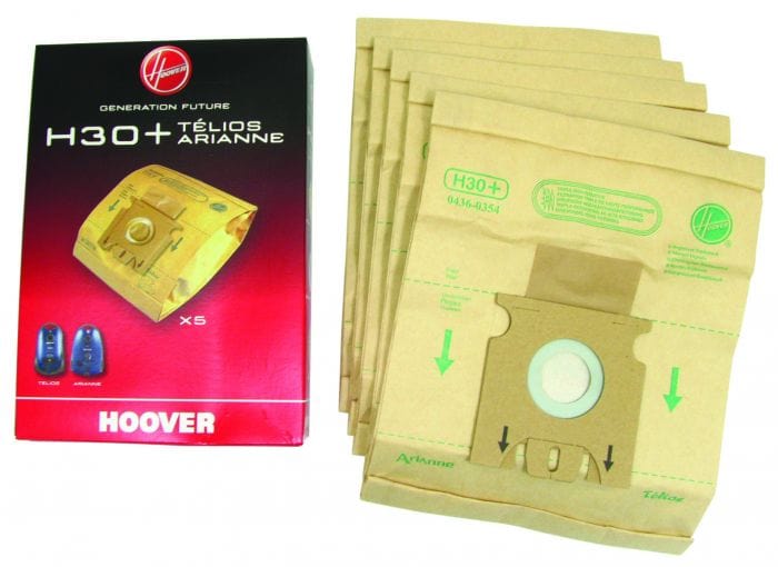 Spare and Square Vacuum Cleaner Spares Vacuum Cleaner Bag - H30+ (Pack Of 5) 09178286 - Buy Direct from Spare and Square