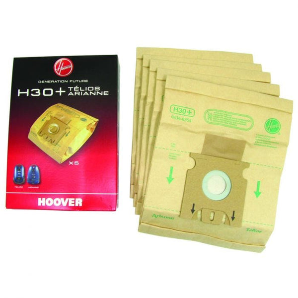 Spare and Square Vacuum Cleaner Spares Vacuum Cleaner Bag - H30+ (Pack Of 5) 09178286 - Buy Direct from Spare and Square