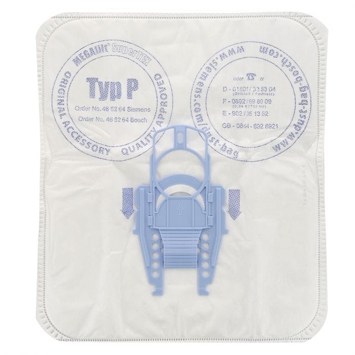Spare and Square Vacuum Cleaner Spares Vacuum Cleaner Bag - Type P (Pack Of 4) 468264 - Buy Direct from Spare and Square