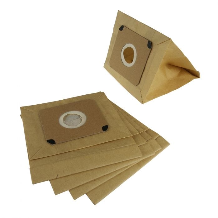 Spare and Square Vacuum Cleaner Spares Vacuum Cleaner Paper Bag - E62 (Pack Of 5 Bags + 3 Filters) SDB298 - Buy Direct from Spare and Square