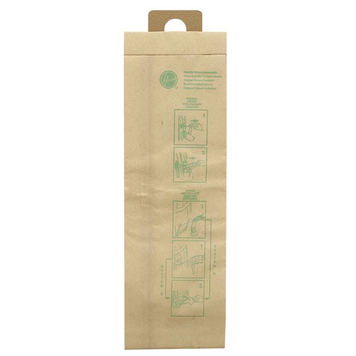 Spare and Square Vacuum Cleaner Spares Vacuum Cleaner Paper Bag - H20 (Pack Of 5) 09173717 - Buy Direct from Spare and Square