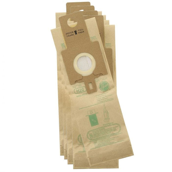 Spare and Square Vacuum Cleaner Spares Vacuum Cleaner Paper Bag - H20 (Pack Of 5) 09173717 - Buy Direct from Spare and Square