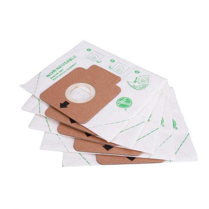 Spare and Square Vacuum Cleaner Spares Vacuum Cleaner Paper Bag - H64 (Pack Of 5) 35600637 - Buy Direct from Spare and Square