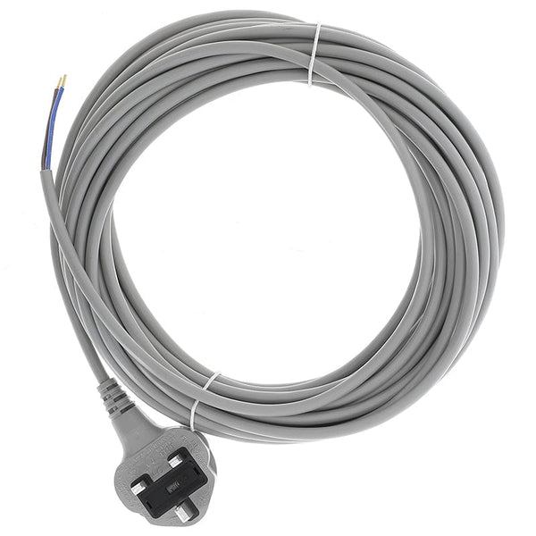 Spare and Square Vacuum Spares Grey 10m Mains Power Cable For Sebo Vacuum Cleaners - 10m FLX89 - Buy Direct from Spare and Square
