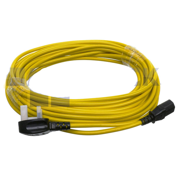 Spare and Square Vacuum Spares Karcher T7/1 T9/1 T10/1 T12/1 Yellow 12m Mains Cable - Fits T7 T9 T10 T12 113-KA-17166C - Buy Direct from Spare and Square