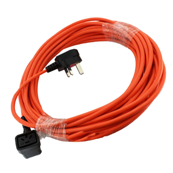 Spare and Square Vacuum Spares Numatic Nu Plug 2 Core Plug In Orange Mains Cable For Numatic Vacuums 12m 22-FL-31OR - Buy Direct from Spare and Square