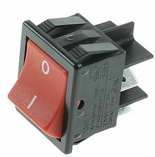 Spare and Square Vacuum Spares Numatic On Off Switch Red Rocker Switch Henry Hetty Basil Edward James SW65 - Buy Direct from Spare and Square
