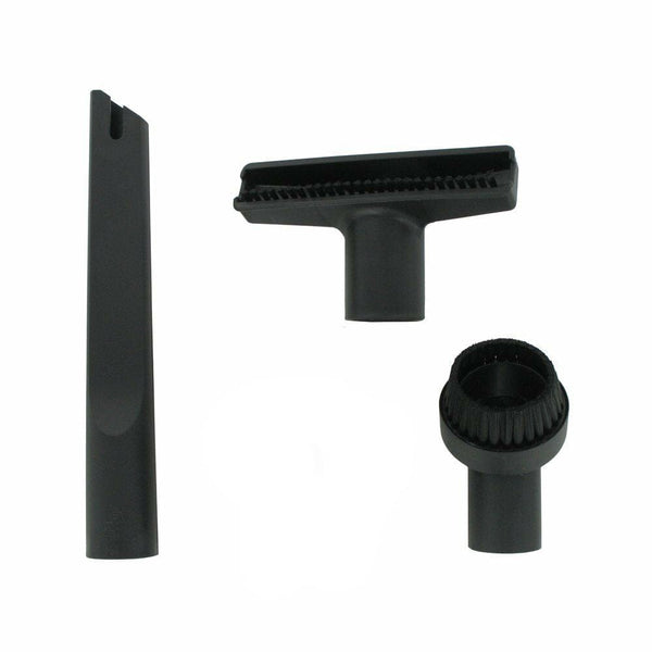 Spare and Square Vacuum Spares Universal 32mm Small Tool Kit - Crevice Nozzle, AP Flat Nozzle, Dusting Brush Set 32mm 69-UN-90 - Buy Direct from Spare and Square