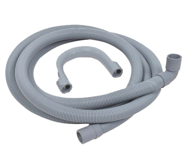 Spare and Square Washing Machine Spares Washing Machine & Dishwasher Universal Drain Hose Kit 19mm to 22mm With Right Angle End HSE685 - Buy Direct from Spare and Square