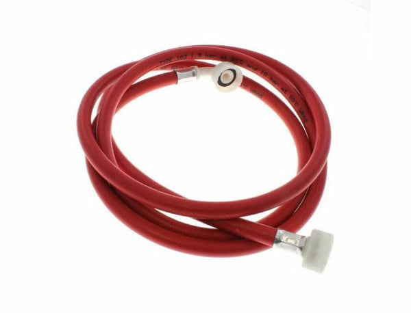 Spare and Square Washing Machine Spares Washing Machine Hot Fill Hose 2.5 Meter - Red Inlet 5053197000181 37-un-05 - Buy Direct from Spare and Square