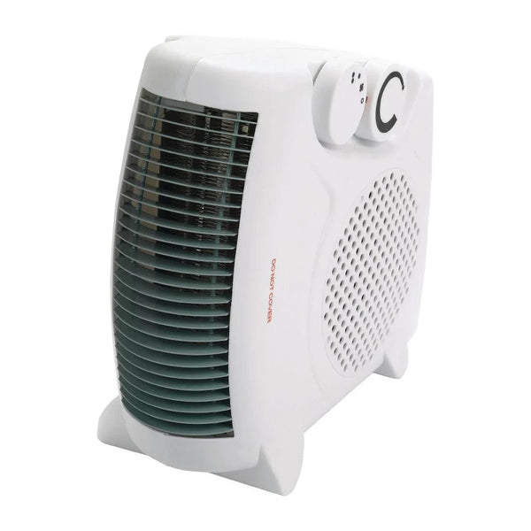 Status Heater 2000w White Dual Position Fan Heater - 2 Heat Settings FH2P-2000W1PKB - Buy Direct from Spare and Square