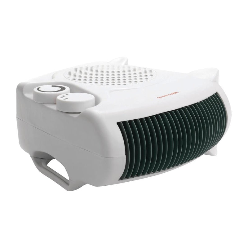 Status Heater 2000w White Dual Position Fan Heater - 2 Heat Settings FH2P-2000W1PKB - Buy Direct from Spare and Square