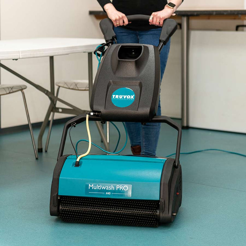 Truvox Scrubber Dryer Truvox Multiwash 240 Pro Scrubber Dryer - Ideal For Difficult Flooring - MW240PRO MW240PRO - Buy Direct from Spare and Square