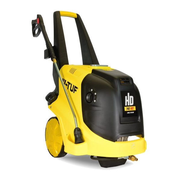 V-Tuf Pressure Washer V-Tuf Professional Hot Water Pressure Washer - 240v - 2000psi - 90°C HD140HOT - Buy Direct from Spare and Square